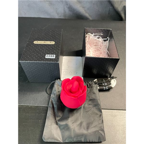 Lot of 1 Silicone Rose Clitoral Sucking Sex Toy for Women - Rechargeable - Brand New