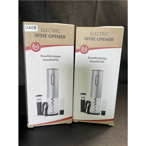 Lot of 2 Electric Wine Openers - Brand New