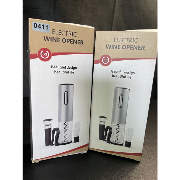 Lot of 2 Electric Wine Openers - Brand New