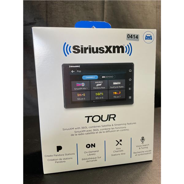 Lot of 1 Sirius XM Tour Dock and Play Radio with 360L - Satellite & Streaming - BRAND NEW!