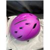 Image 3 : Lot of 1 Akaso Skiing/Snowboarding Sports Helmet - Brand New! (Purple) Size Large