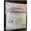 Image 2 : Lot of 1 Jumee Deep-Pocket 4PC King Size Sheet Set - Brand New