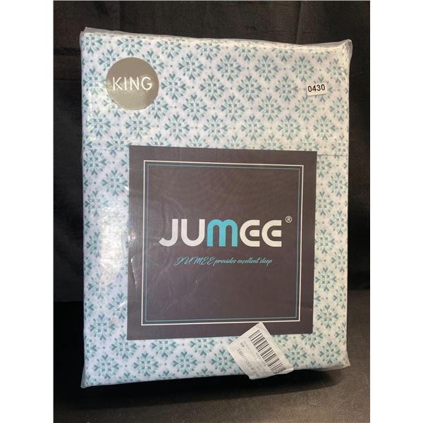 Lot of 1 Jumee Deep-Pocket 4PC King Size Sheet Set - Brand New