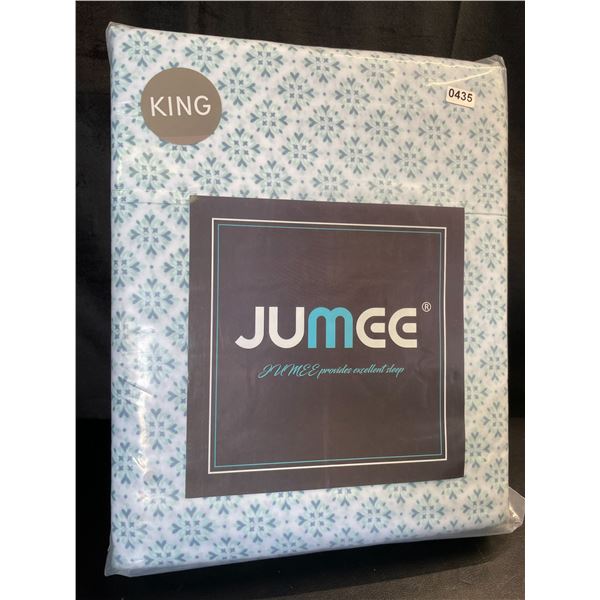 Lot of 1 Jumee Deep-Pocket 4PC King Size Sheet Set - Brand New