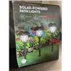 Image 2 : Lot of 1 Box of LED Solar-Powered Pathway Lawn/Garden Lights - 6 Pack - Brand New