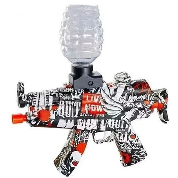 Lot of 1 M416 Electric/Automatic Gel Ball Blaster Gun - Brand New! (Red)