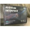 Image 2 : Lot of 1 Aklot 2 in 2 Out USB Audio Interface - Brand New!
