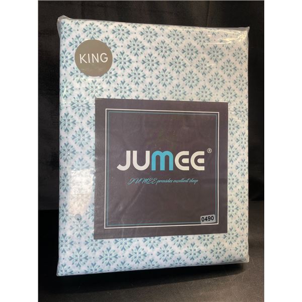 Lot of 1 Jumee Deep-Pocket 4PC King Size Sheet Set - Brand New