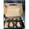 Image 2 : Lot of 1 Box of Rhino USA Heavy-Duty D-Ring Shackle Set