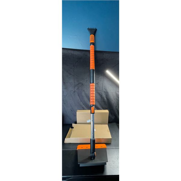 Lot of 2 Heavy-Duty/Extendable Snow Scraper Tools - Brand New