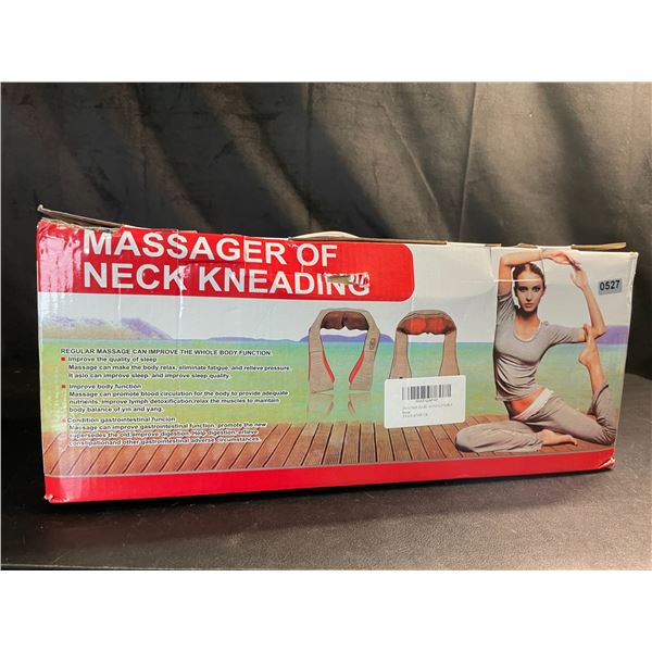 Lot of 1 Shiatsu Neck & Back Wrap-Around Massager with Kneading & Heat