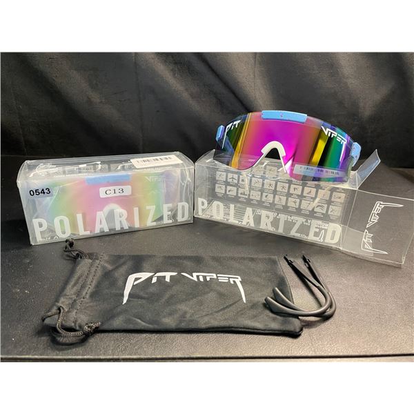 Lot of 2 Pit Viper Style Polarized Sunglasses - Brand New