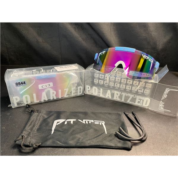 Lot of 2 Pit Viper Style Polarized Sunglasses - Brand New