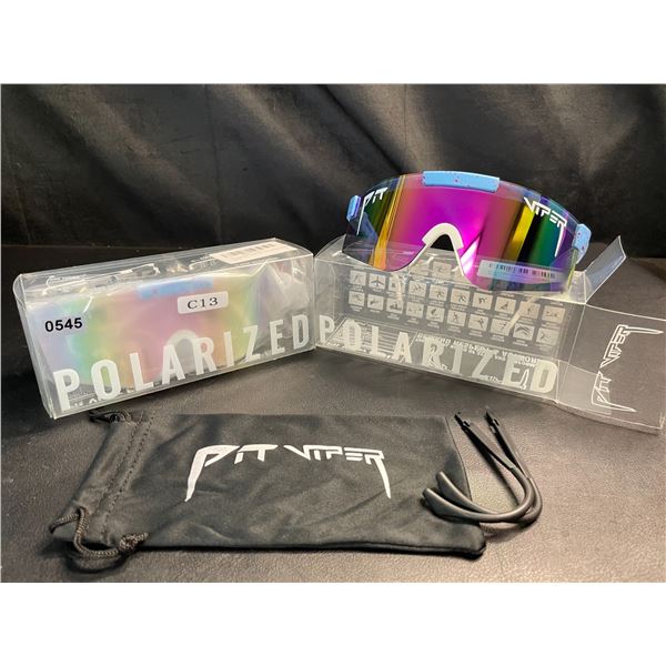 Lot of 2 Pit Viper Style Polarized Sunglasses - Brand New