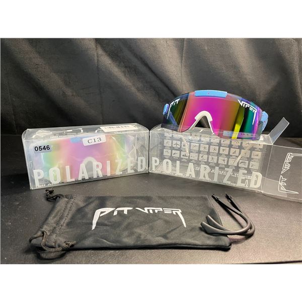 Lot of 2 Pit Viper Style Polarized Sunglasses - Brand New