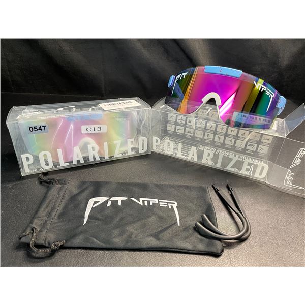 Lot of 2 Pit Viper Style Polarized Sunglasses - Brand New