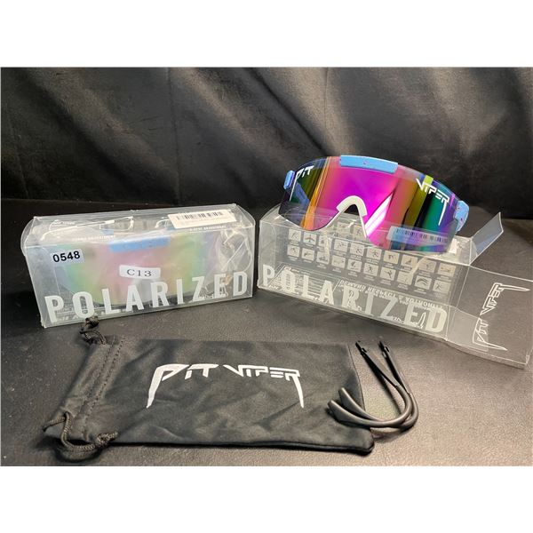 Lot of 2 Pit Viper Style Polarized Sunglasses - Brand New