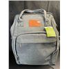 Image 1 : Lot of 1 KeaBabies Diaper Bag Backpack - Brand New! Grey