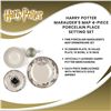 Image 6 : Lot of 1 Harry Potter Magical Marauder's Map Porcelain 4-Piece Dinnerware Set - Brand New!