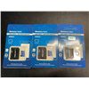 Image 1 : Lot of 3 High Speed Micro SD Memory Cards - 1TB Each - Brand New!