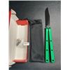 Image 1 : Lot of 1 Butterfly Knife - Green - Brand New