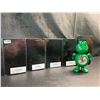 Image 1 : Lot of 5 Frog Clocks/Ornaments - Brand New