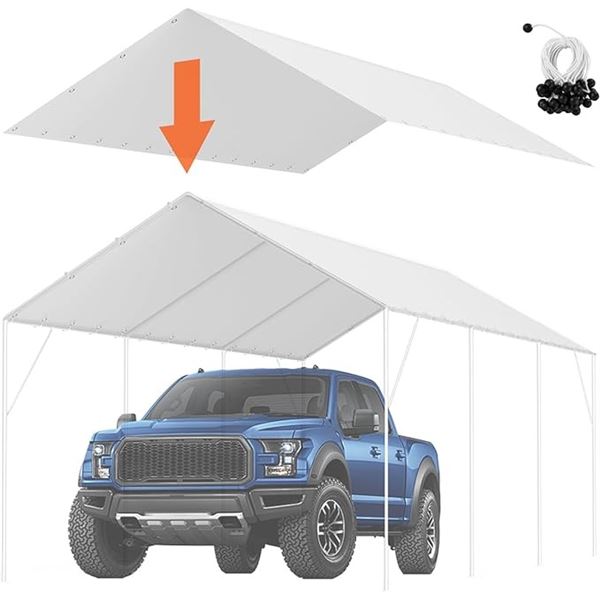 Lot of 1 10FT x 20FT Carport Replacement Top - Brand New!