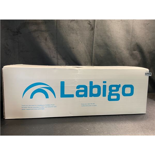 Lot of 1 Labigo Electric Spin Scrubber/Cordless Spin Brush with Adjustable/Extendable Handle