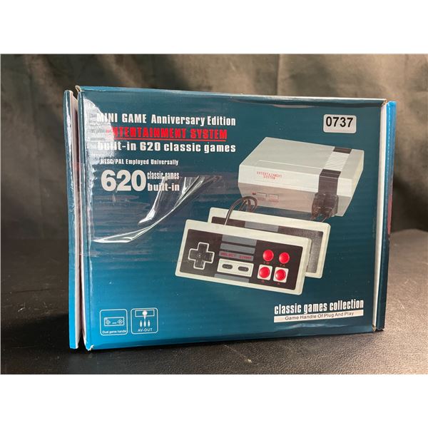 Lot of 1 Mini Game Anniversary Edition Entertainment System - 620 Classic/Retro Video Games Built-In