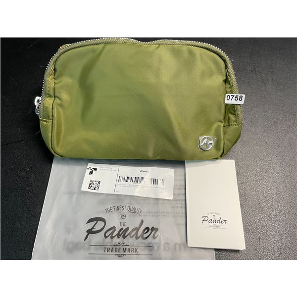 Lot of 1 Pander Lulu-Style Everywhere Belt Bag/Fanny Pack - Brand New (Dark Moss Green)
