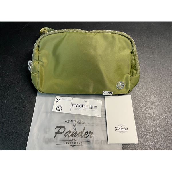 Lot of 1 Pander Lulu-Style Everywhere Belt Bag/Fanny Pack - Brand New (Dark Moss Green)
