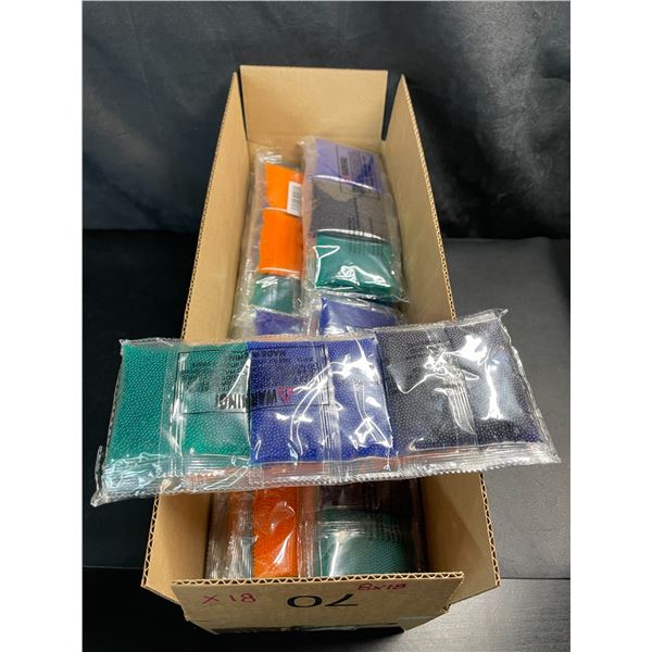 Lot of 1 Box Full of Water Gel Beads/Ammo for Gel Ball Blaster Toy Guns - 18 Multi-Packs!