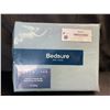 Image 2 : Lot of 1 Bedsure Essentials Duvet Cover Set - Twin Size - Mineral Blue