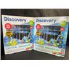 Image 1 : Lot of 2 Discovery Crystal Aquarium Toy Sets - (Ages 12+) - Brand New!
