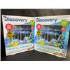 Image 1 : Lot of 2 Discovery Crystal Aquarium Toy Sets - (Ages 12+) - Brand New!