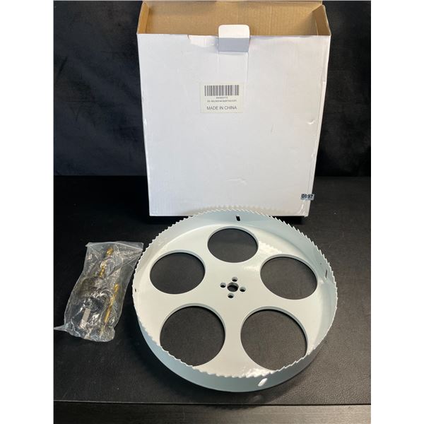 Lot of 1 Mollom BI-Metal Hole Saw with Mandrel - (247.5mm | 9-3/4") - Brand New!