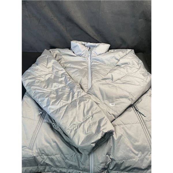 Lot of 1 The North Face Men's Puffer Jacket - Size Large - Grey - Brand New!