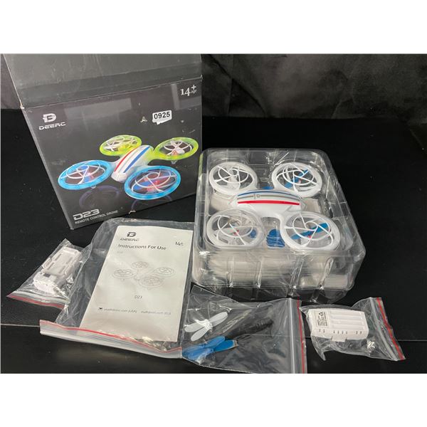 Lot of 1 DEERC D23 Remote Control Mini Drone - Brand New