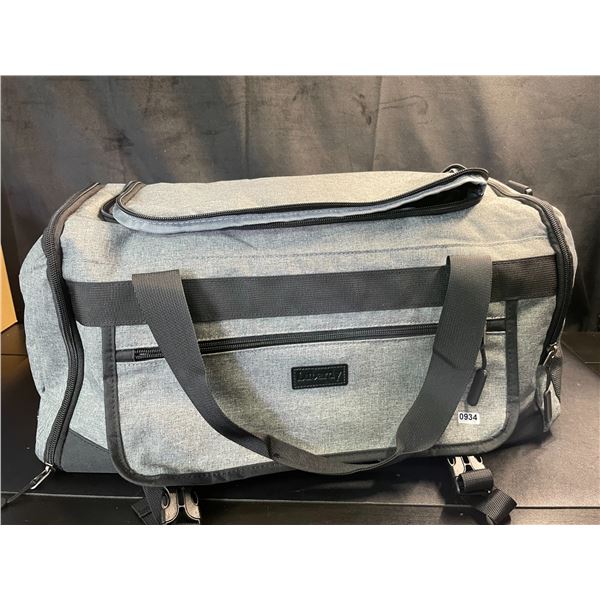 Lot of 1 Sports/Duffel Bag - Grey - Large Capacity - Brand New