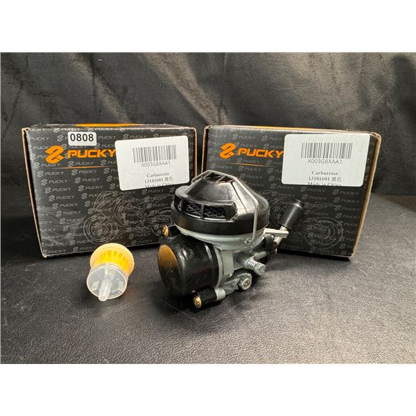 Lot of 2 Pucky Carburetors 13101601