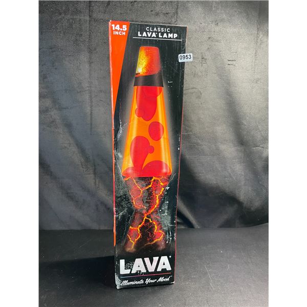 Lot of 1 Schylling Classic Lava Lamp - 14.5inch Size - Brand New!