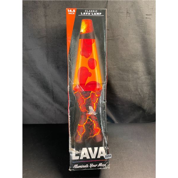 Lot of 1 Schylling Classic Lava Lamp - 14.5inch Size - Brand New!
