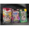 Image 1 : Lot of 3 Authentic Yu-Gi-Oh Booster Packs - Blazing Vortex, Kings Court, & Breakers of Shadow - NEW