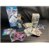 Image 1 : Lot of Assorted Collectible Baseball Items - Bobble Head, Holographic Trading Cards, Sealed Packs