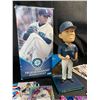 Image 2 : Lot of Assorted Collectible Baseball Items - Bobble Head, Holographic Trading Cards, Sealed Packs