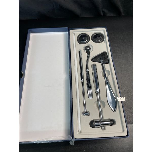 Lot of 1 5PC Neurological Reflex Hammer Set/Medical Instrument Set - Brand New