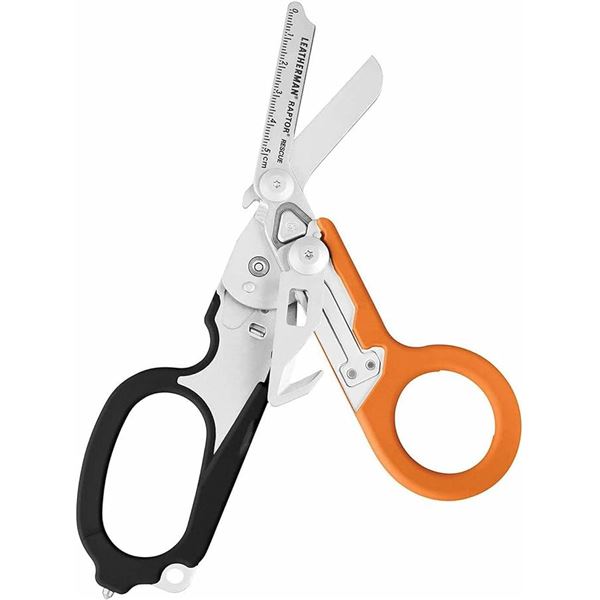 Lot of 1 Leatherman Raptor Rescue Foldable Multi-Tool Stainless Steel Shears  - Brand New!