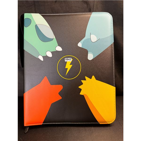 Lot of 1 Binder of Assorted Pokemon Cards