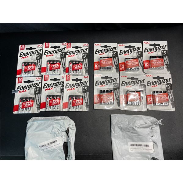 Lot of 12 Packs of Energizer MAX AAA 4-Pack Batteries - 48 AAA Batteries Total! Brand New!
