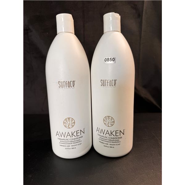 Lot of 2 Bottles of Surface Hair Health Art Theraputic Conditioner 999ML